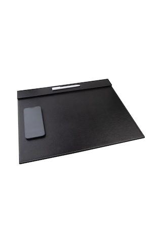 Sümen Masaüstü Tekli Toplantı Odası,otel Odası Ve Resepsiyon Sümeni Desk Pad Vegan 35x45 Cm.,siyah