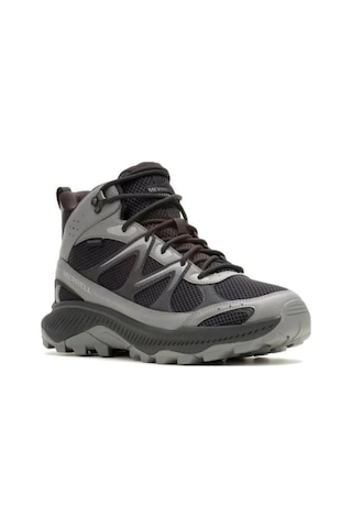 Merrell Tempo Exp Mıd Wp J038724 Black/charcoal Su Geçirmez Kadın Bot Siyah