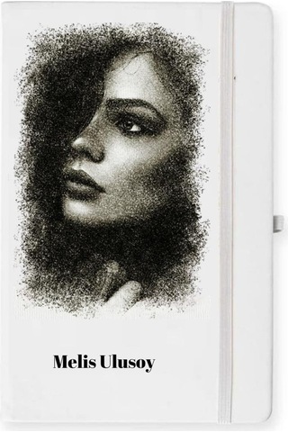 Kişiye Özel Karakalem Tasarımlı  Defter