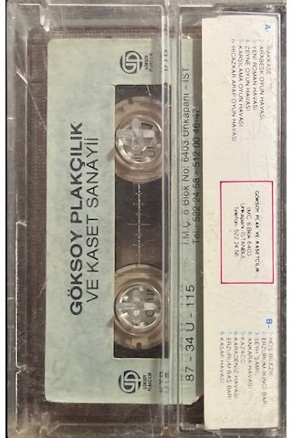 Plak Değildir Kaset Tir Yeni Rakkase İle Sihirli Oyun Havaları