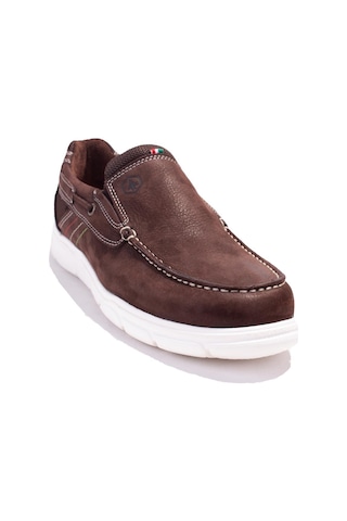 Hammer Jack 10224105 Snap Kahve Ortopedik Günlük Erkek Deri Ayakkabı Lacicert