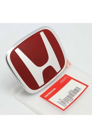 Autogp Honda Civic Fb7 Ön Panjur Logosu Arması Kırmızı Logo 2012 / 2016