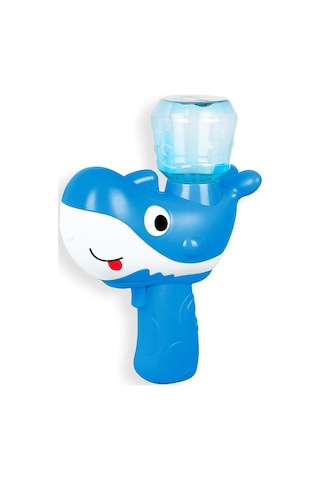 Şarjlı Su Hazneli Sevimli Yunus Oyuncak Su Tabancası Mavi - Mavi