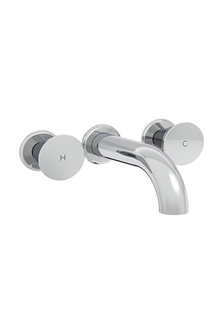 VitrA Liquid A42690 Ankastre Kısalavabo Bataryası Krom