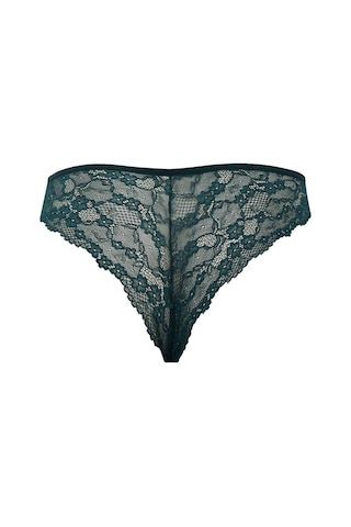 DeFacto Fall in Love Dantel Brazilian Külot T3197AZ24AUGN465 Yeşil