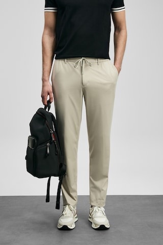 Lufian Calep Smart Erkek Chino Pantolon Slim Fit Bej Bej 111190357100550