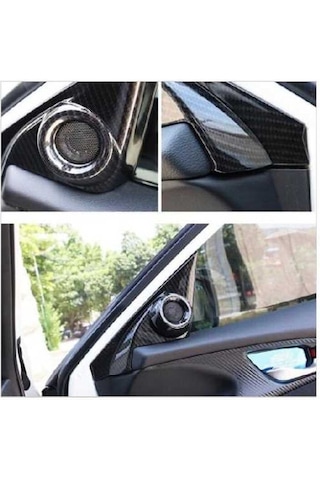 Honda Civic Fc5 Uyumlu Yedek Parça 2016-2020 Karbon Tweeter Kapla