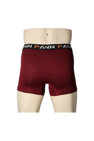 Kenn Paul Erkek Bordo Modal Boxer Rahat Kumaş Premium Boxer Bordo