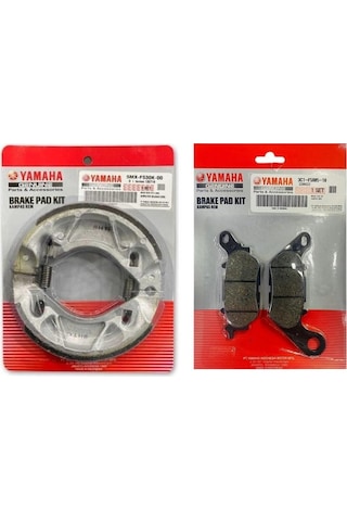 Yamaha Ybr 125 Esd Fren Balata Takımı Ön Ve Arka Yamaha Ybr 125 Esd Fren Balata Takımı Ön Ve Arka