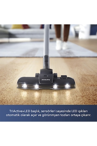 Philips XD8122/10 Performer Led Torbalı Elektrikli Süpürge