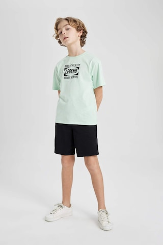 DeFacto Erkek Çocuk Basic Düz Bermuda Şort B5867A824SMBK27