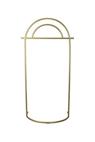 Hermes Metal Ayaklı Askılık Konfeksiyon Askılığı Gold Elbise Askılığı Kıyafet Askılığı Gold