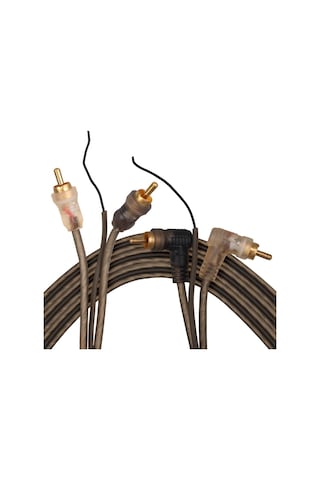 Fully G-512ab 5 Metre 2 Rca 2 Rca L-tip Şaseli Oto Amfi Sinyal Kablosu