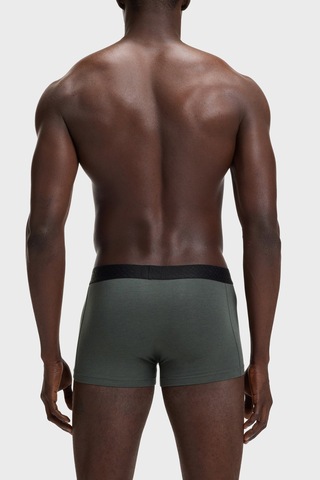 Boss Erkek Boxer 50546808 970 Siyah-lacivert-yeşil Siyah-lacivert-yeşil