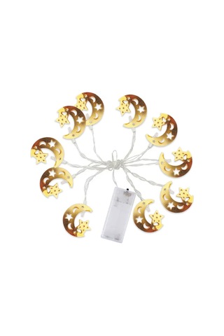 2 M Pilli Gün Işığı Yılbaşı Temalı Led Işık Dekoratif Aydınlatma Çok Renkli