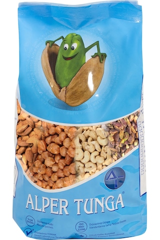 Alper Tunga Özel Ultra Çiğ Karışım Karışık Kuruyemiş 1 KG