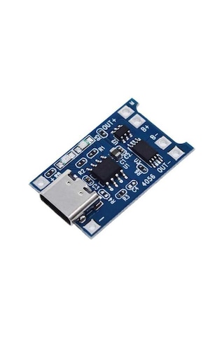 5 Adet Tp4056 Bms Korumalı Şarj Aleti 3,7v Type-c