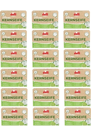 Dalli Vegan Banyo - Vücut - Yüz Sabunu Tekli 1 Koli / 18 Adet