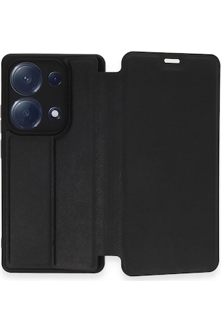 Newface Xiaomi Redmi Note 13 Pro 4g Kılıf Flip Cover Semeglbl - 30 - Siyah