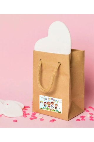 İyi Tatiller Öğrenci Etiketi 5x8 Cm 30 Adet Sticker Kolay Açılır