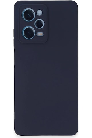 Newface Xiaomi Redmi Note 12 Pro 5g Kılıf Nano İçi Kadife Silikon Semeglbl - 88 - Lacivert