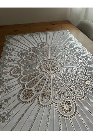 Best Price 34 Dikdörtgen Masa Örtüsü 208266844 Gri