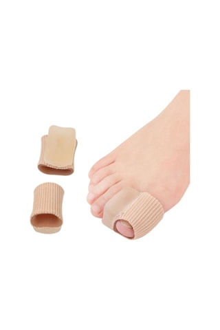 Akestoria Med Kumaşlı Parmak Arası Silikon Makaralı Baş Parmak Ayırıcı Ve Kemik Düzeltici Fc-013 Standart