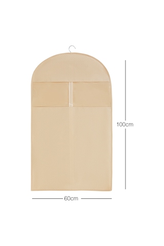 Ocean Home Textile Bej Balıksırtı Elbise Kılıfı 60 x 100 cm