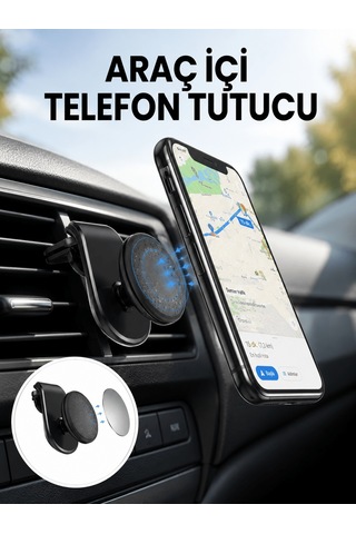 Güçlü Mıknatıslı Araç İçi Telefon Tutucu Evrensel Uyum Yeni Nes