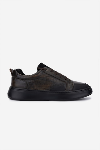 Valmenti Erkek Hakiki Deri Kahverengi Sneakers & Spor Ayakkabı 1093 2025 Erk Ayk Sk25-26 Kahve Alkl Kahverengi