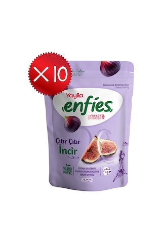 Yayla Enfies Freeze Dried İncir 20 G X10 200 G
