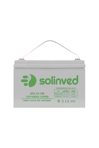 Solinved 100 Ah 12v Jel Akü