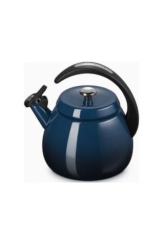 Le Creuset Su Isıtıcısı Çanı 2,1 L, Emaye Karbon Çelik, Şık Ve Dayanıklı Su Isıtıcılar Lacivert 5