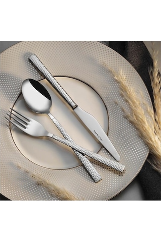 Kütahya Neptün Çatal Kaşık Bıçak Takımı 84 Parça