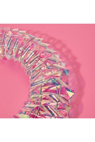 Kpm Çelenk Dekoratif Aydınlatma - 30 Cm Sarı