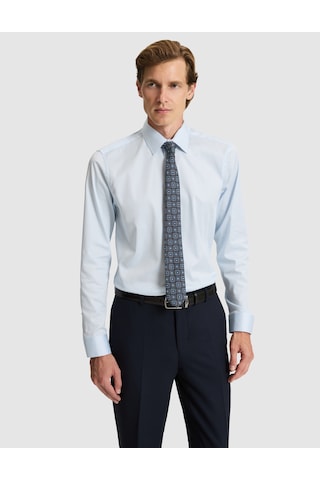 Pierre Cardin Erkek Açık Mavi Gömlek Basic 50328765-vr003