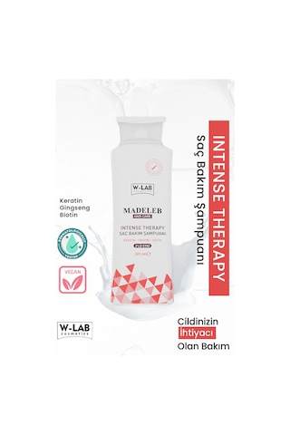 W-Lab Cosmetics Madeleb Intense Therapy Keratin Şampuan 300 ML