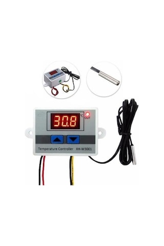 Hobimekatronik-Xh-W3001 12V Dc Dijital Termostat 120W