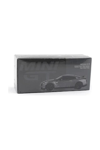 Mini Gt 1/64 Nıssan Gt-r 2013 Dark Metal Gray Nısmo R35 Crs Version