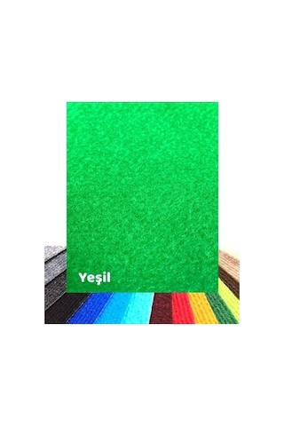 Beylini Halıfleks Duvardan Duvara Halı Yeşil 3mm 200x200