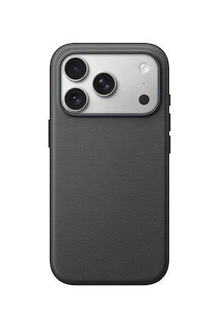 Teleplus İphone 17 Pro Max Kılıf Tech-weave Kumaş Magsafe Kılıf Siyah