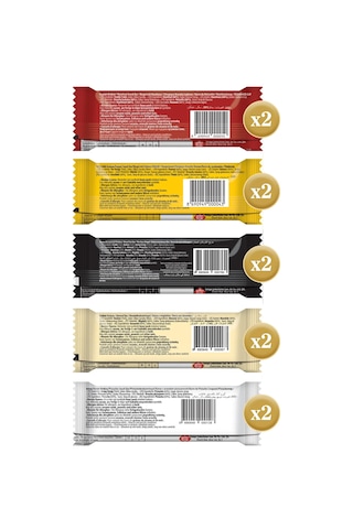 Karma Krokan Kutu X 10 Adet 5 Çeşit