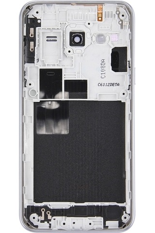 Galaxy J3 / J320 Uyumlu Çift Kartlı Versiyon Pil Arka Kapak + Orta Çerçeve Çerçeve