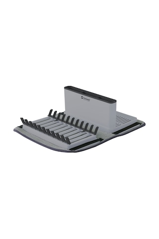 Outwell Dunton Foldable Dish Rack Katlannır Kamp Karavan Bulaşık Rafı Gri