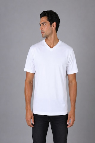 Bisse Beyaz V Yaka Basic T-shirt Ts26y26101 D01