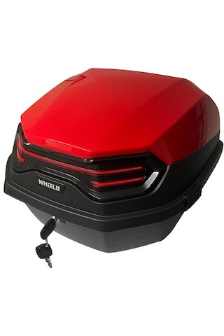 Wheelıe Xt08-lr 32 Litre Motosiklet Arka Çanta Açık Kırmızı