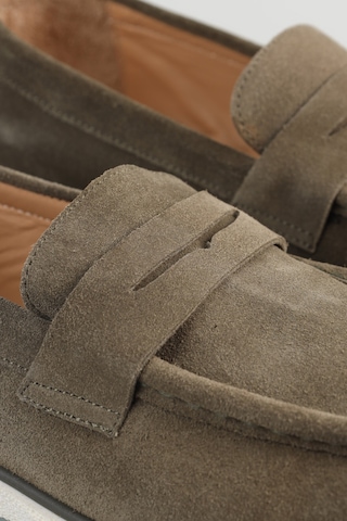 Bisse Erkek Süet Loafer Haki Ayakkabı Ayk25y25004 D49