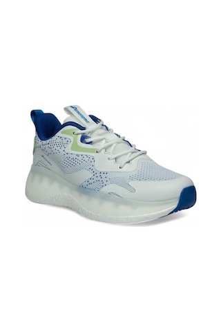 Celira Pnr Beyaz Mavi Triko Erkek Sneaker Spor Ayakkabı Mavi