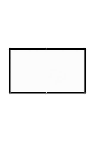 Geeroyoo 70 İnç H70 Projeksiyon Ekranı 16:9 Oranlı Poliester Malzeme Ev Sinema Ve Konferans İçin