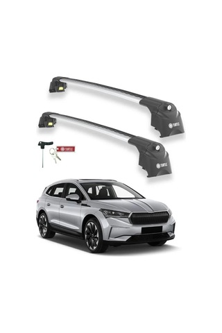 Turtle Skoda Enyaq İv 2020-2025 Ara Atkı Air2 Gri